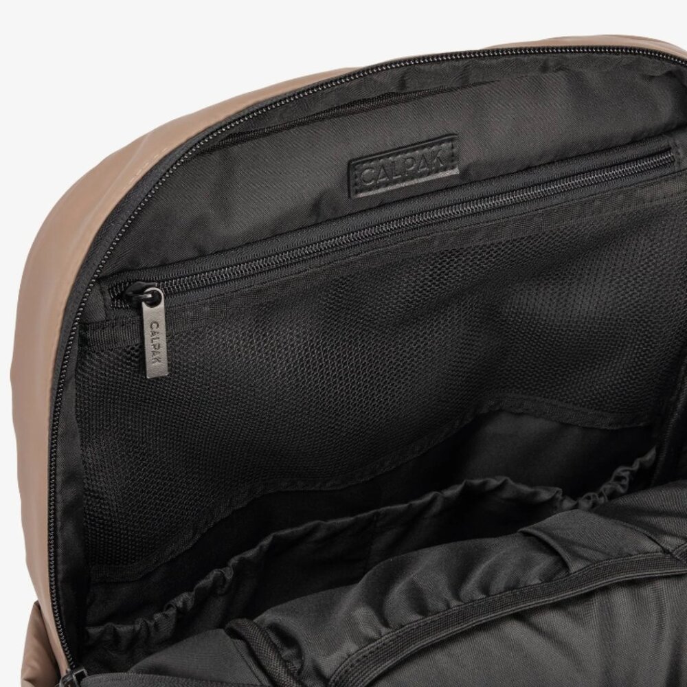 Calpak Luka 15 inch Laptop Backpack - Chocolate - Picture 5 of 10